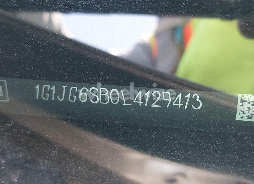 Photo 12 of 2020 Chevrolet Sonic FWD 1FL 5-DOOR (VIN 1G1JG6SB0L4129413)