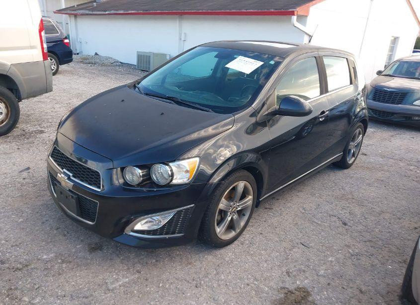 Photo 2 of 2013 Chevrolet Sonic RS AUTO (VIN 1G1JG6SB1D4250498)