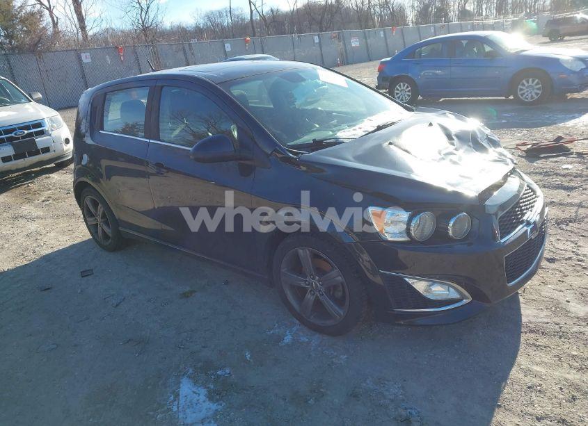 2013 Chevrolet Sonic RS AUTO (VIN 1G1JG6SB1D4252526) main photo