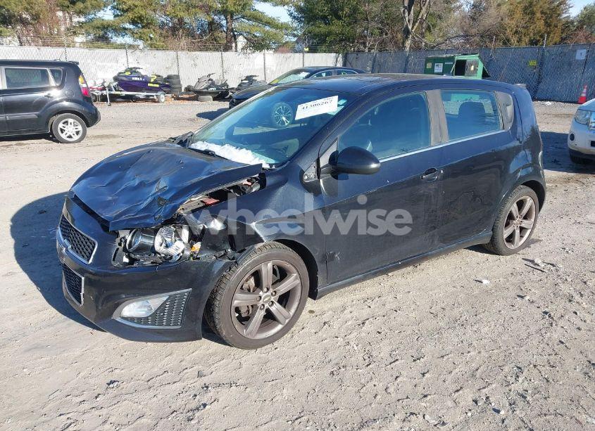 Photo 2 of 2013 Chevrolet Sonic RS AUTO (VIN 1G1JG6SB1D4252526)
