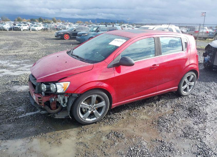 Photo 2 of 2015 Chevrolet Sonic RS AUTO (VIN 1G1JG6SB3F4159915)