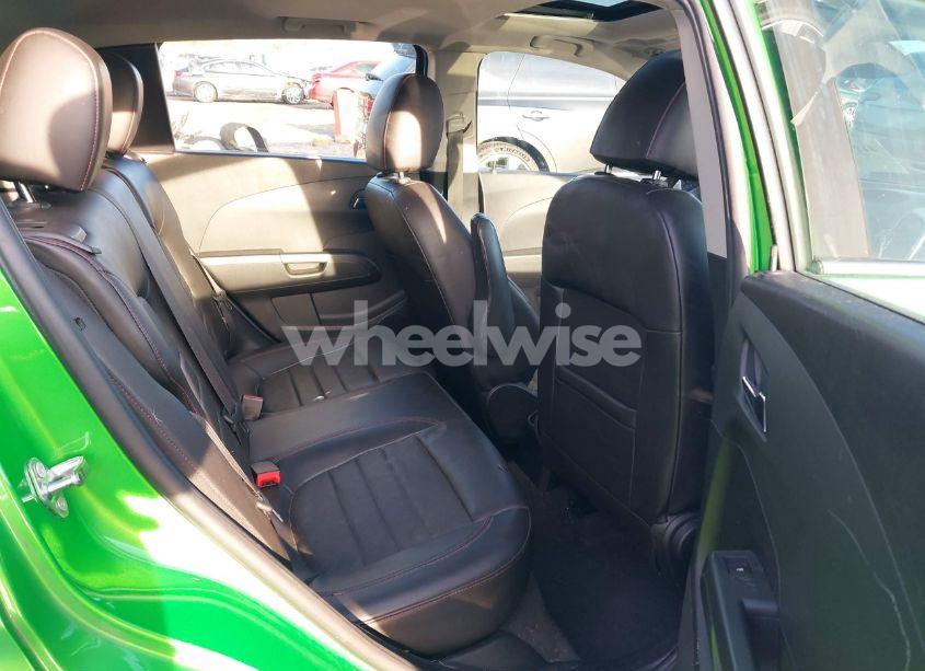 Photo 8 of 2015 Chevrolet Sonic RS AUTO (VIN 1G1JG6SB4F4202352)