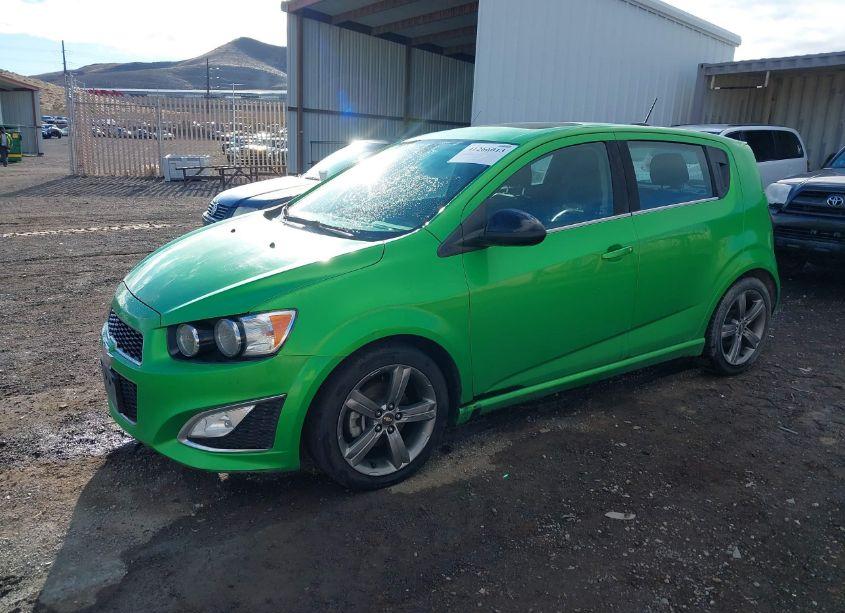 Photo 2 of 2016 Chevrolet Sonic RS AUTO (VIN 1G1JG6SB5G4157049)