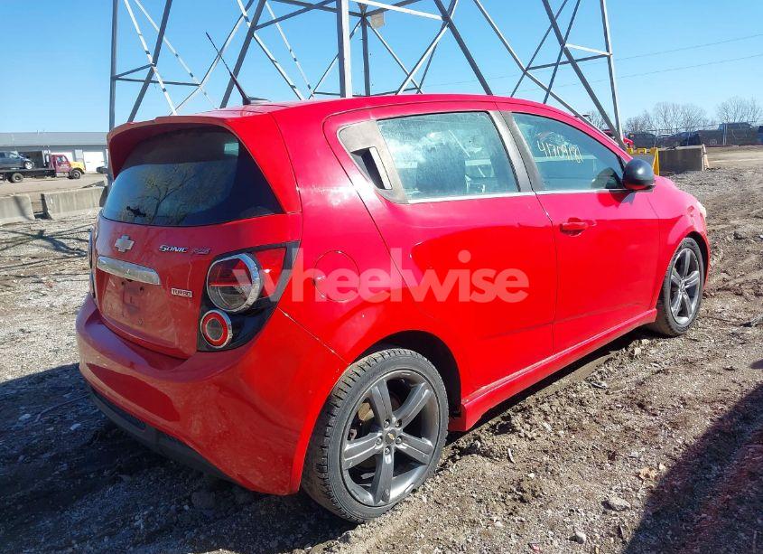 Photo 13 of 2014 Chevrolet Sonic RS AUTO (VIN 1G1JG6SB8E4224403)