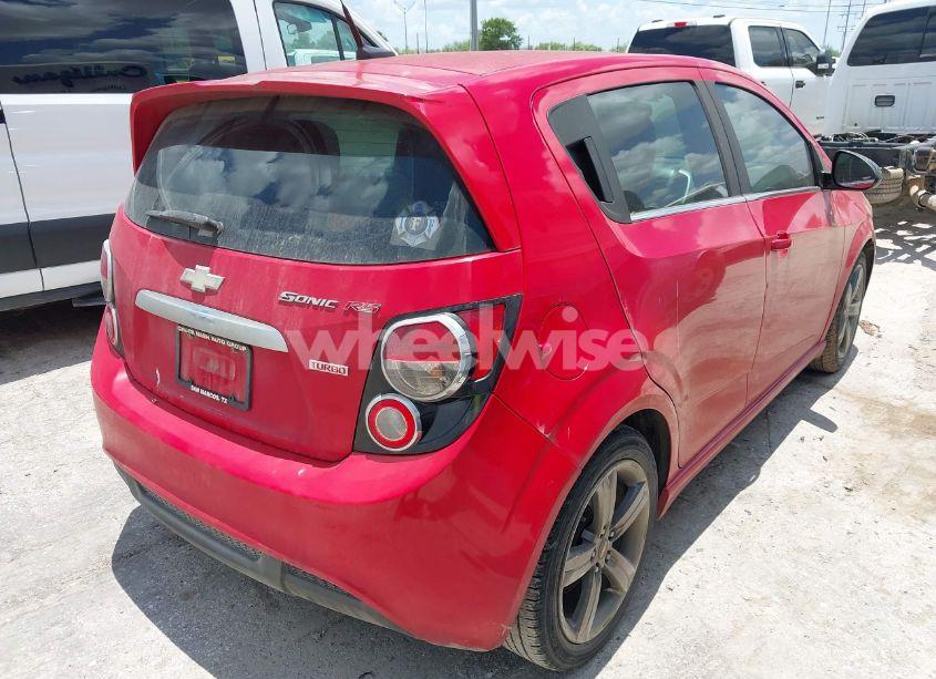 Photo 4 of 2013 Chevrolet Sonic RS AUTO (VIN 1G1JG6SB9D4215157)