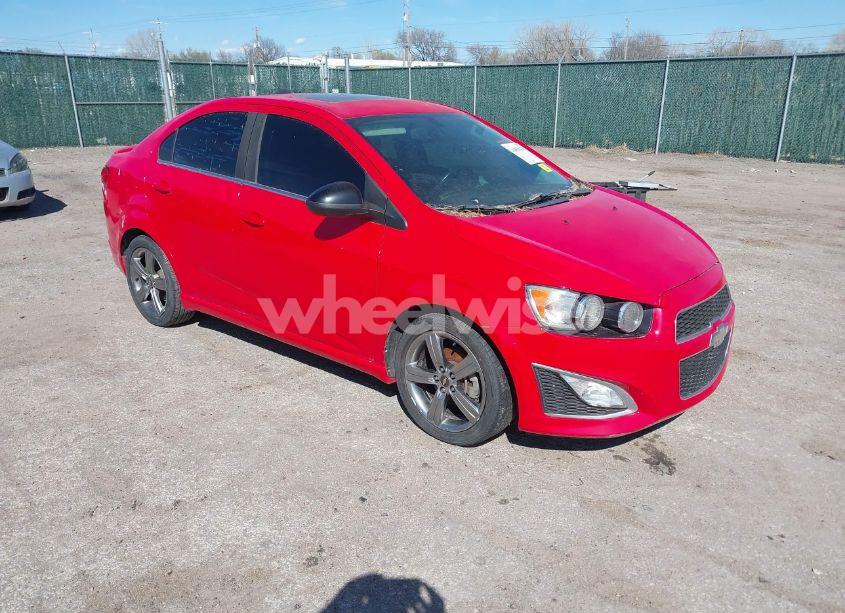 2015 Chevrolet Sonic RS MANUAL (VIN 1G1JH5SB8F4168410) main photo