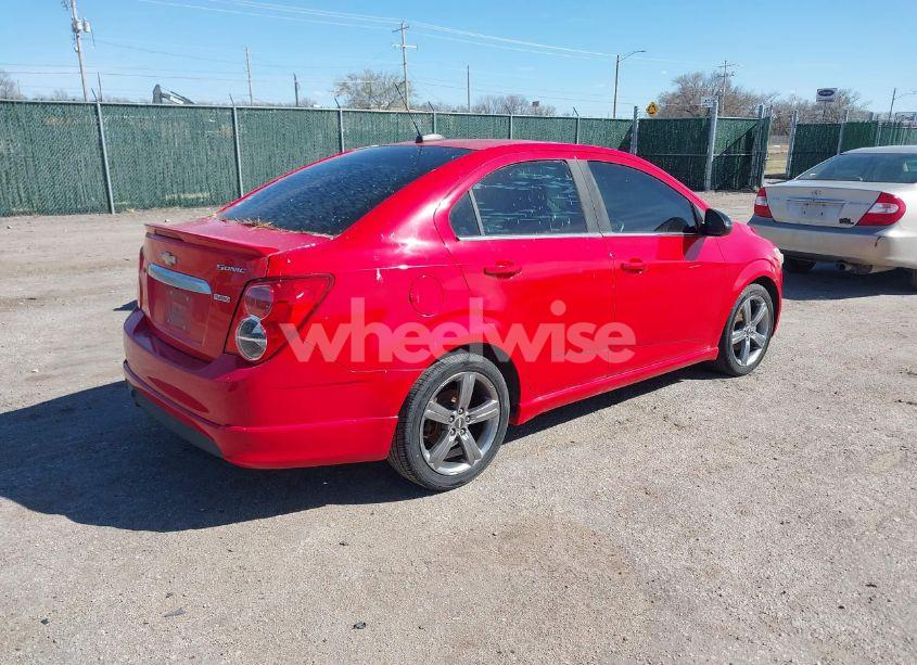 Photo 4 of 2015 Chevrolet Sonic RS MANUAL (VIN 1G1JH5SB8F4168410)