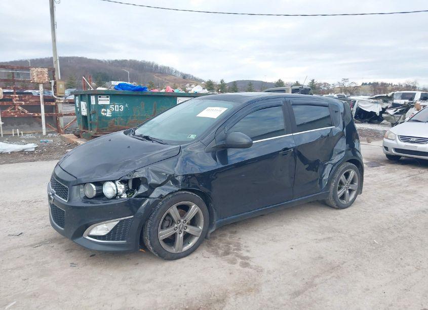 Photo 2 of 2014 Chevrolet Sonic RS MANUAL (VIN 1G1JH6SB0E4196965)