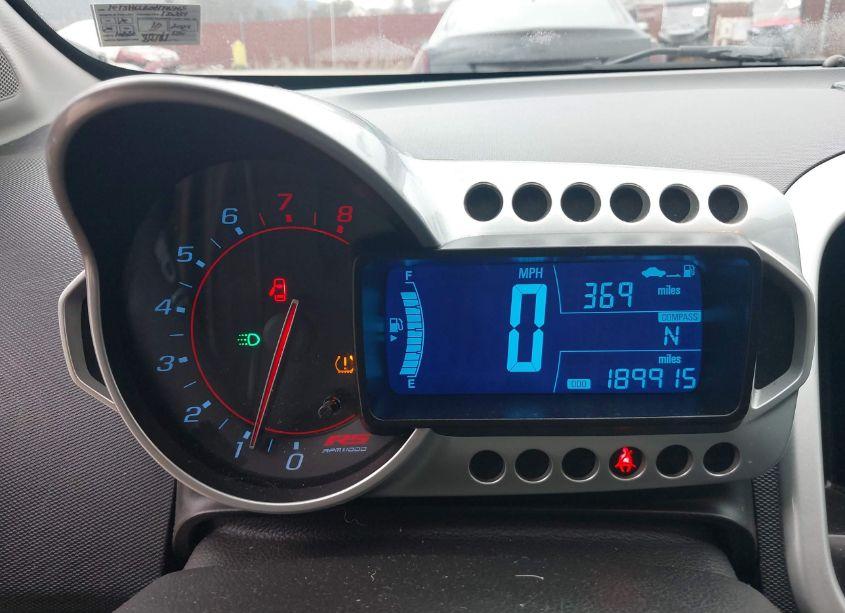 Photo 7 of 2014 Chevrolet Sonic RS MANUAL (VIN 1G1JH6SB0E4196965)