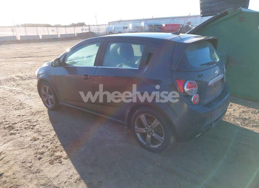 Photo 3 of 2013 Chevrolet Sonic RS MANUAL (VIN 1G1JH6SB1D4177663)