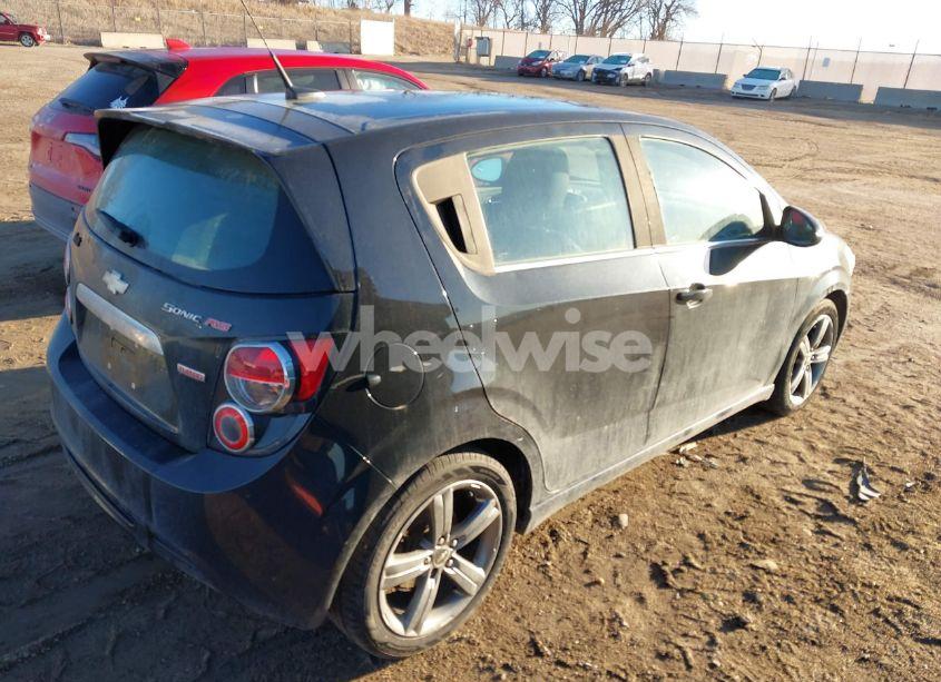 Photo 4 of 2013 Chevrolet Sonic RS MANUAL (VIN 1G1JH6SB1D4177663)