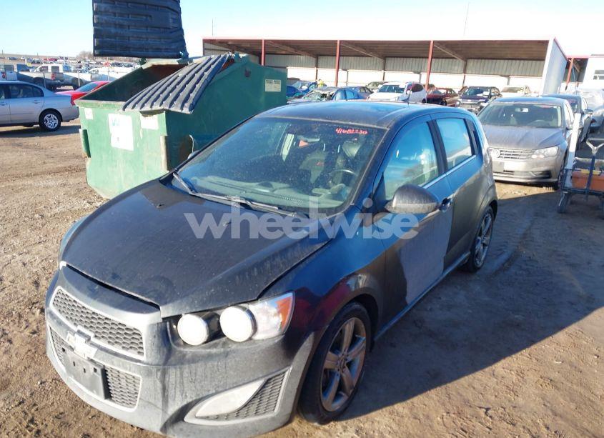 Photo 6 of 2013 Chevrolet Sonic RS MANUAL (VIN 1G1JH6SB1D4177663)