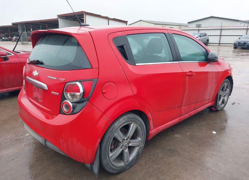 Photo 4 of 2013 Chevrolet Sonic RS MANUAL (VIN 1G1JH6SB8D4172668)