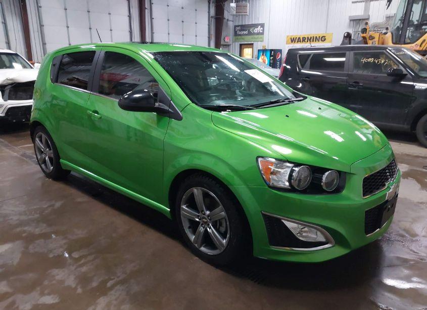 2015 Chevrolet Sonic RS MANUAL (VIN 1G1JH6SB8F4126437) main photo