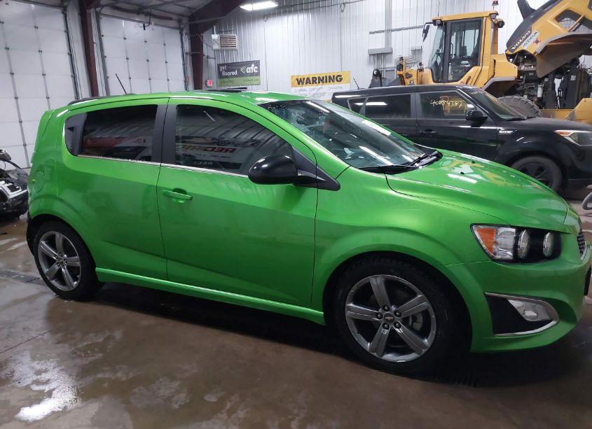 Photo 14 of 2015 Chevrolet Sonic RS MANUAL (VIN 1G1JH6SB8F4126437)