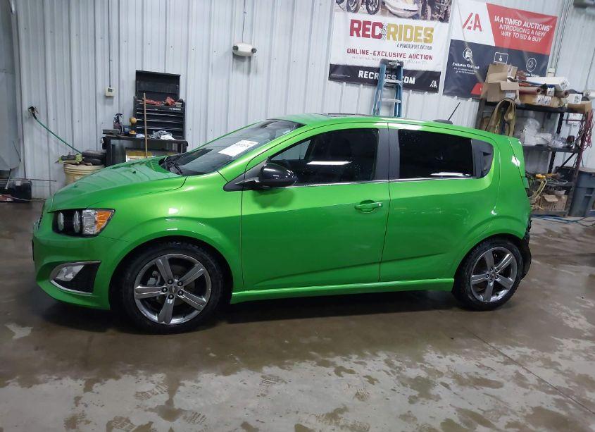 Photo 15 of 2015 Chevrolet Sonic RS MANUAL (VIN 1G1JH6SB8F4126437)