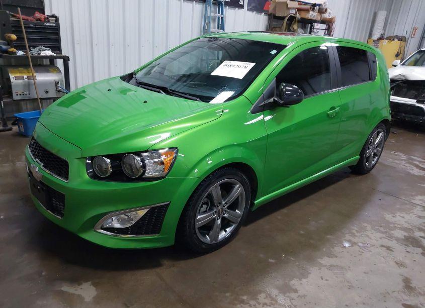Photo 2 of 2015 Chevrolet Sonic RS MANUAL (VIN 1G1JH6SB8F4126437)