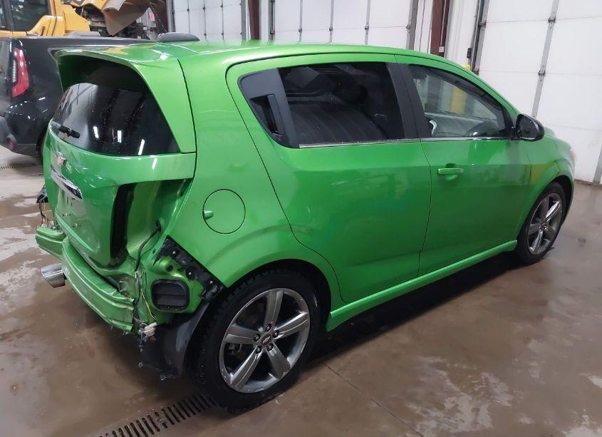 Photo 4 of 2015 Chevrolet Sonic RS MANUAL (VIN 1G1JH6SB8F4126437)