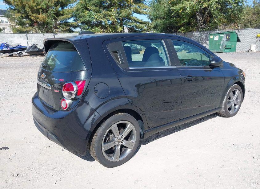Photo 4 of 2015 Chevrolet Sonic RS MANUAL (VIN 1G1JH6SB9F4156143)