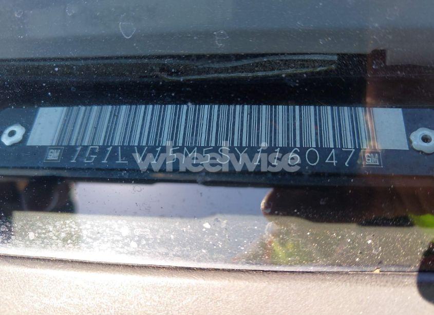 Photo 9 of 1995 Chevrolet Beretta (VIN 1G1LV15M5SY116047)