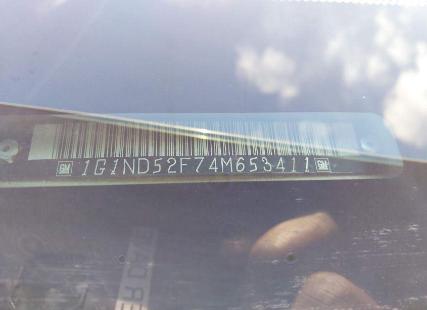 Photo 9 of 2004 Chevrolet Classic (VIN 1G1ND52F74M653411)