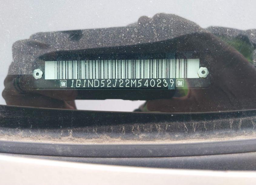 Photo 12 of 2002 Chevrolet Malibu (VIN 1G1ND52J22M540239)