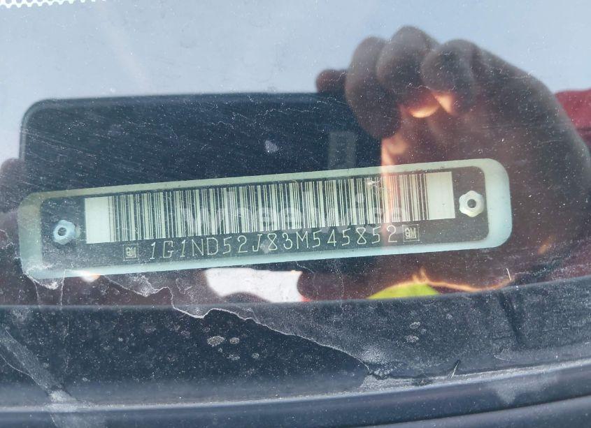 Photo 9 of 2003 Chevrolet Malibu (VIN 1G1ND52J83M545852)