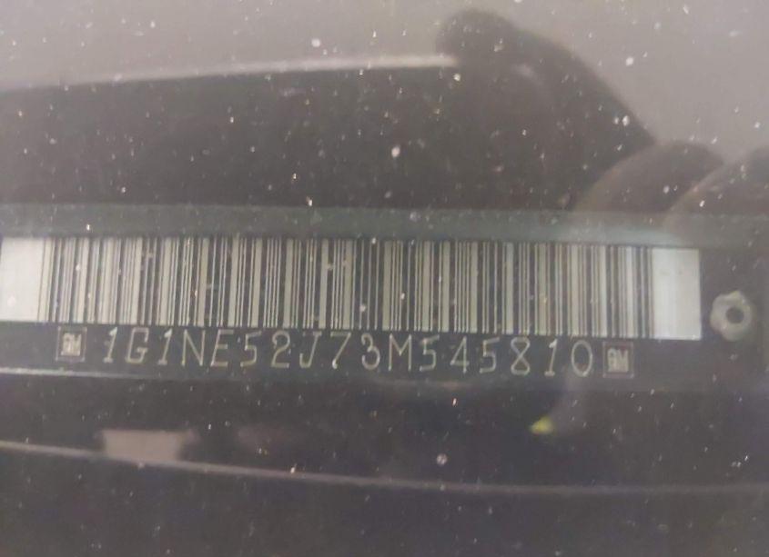 Photo 9 of 2003 Chevrolet Malibu LS (VIN 1G1NE52J73M545810)