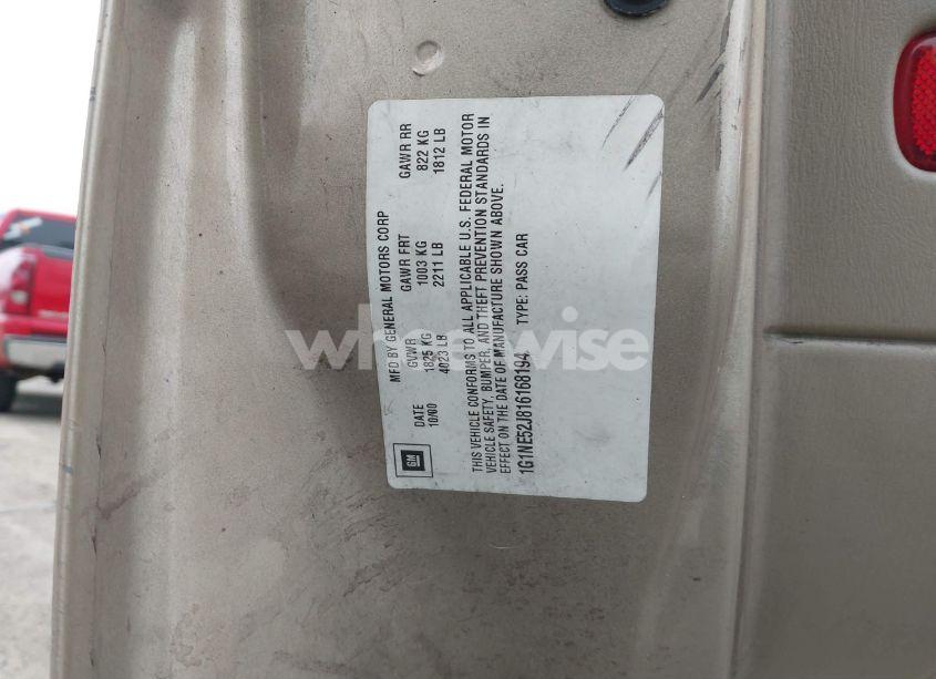 Photo 9 of 2001 Chevrolet Malibu LS (VIN 1G1NE52J816168194)