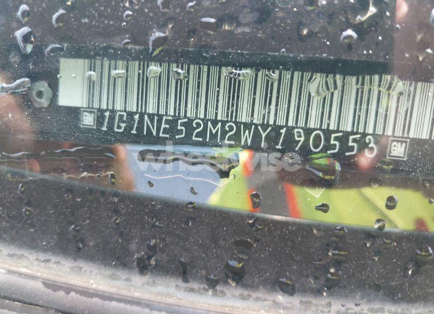 Photo 9 of 1998 Chevrolet Malibu LS (VIN 1G1NE52M2WY190553)