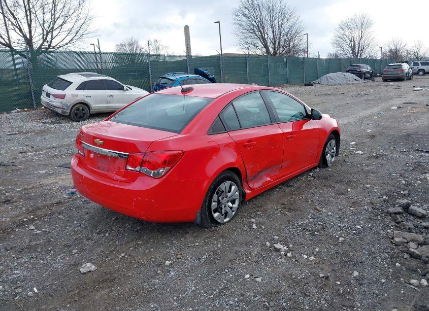 Photo 4 of 2015 Chevrolet Cruze LS AUTO (VIN 1G1PA5SH0F7178673)