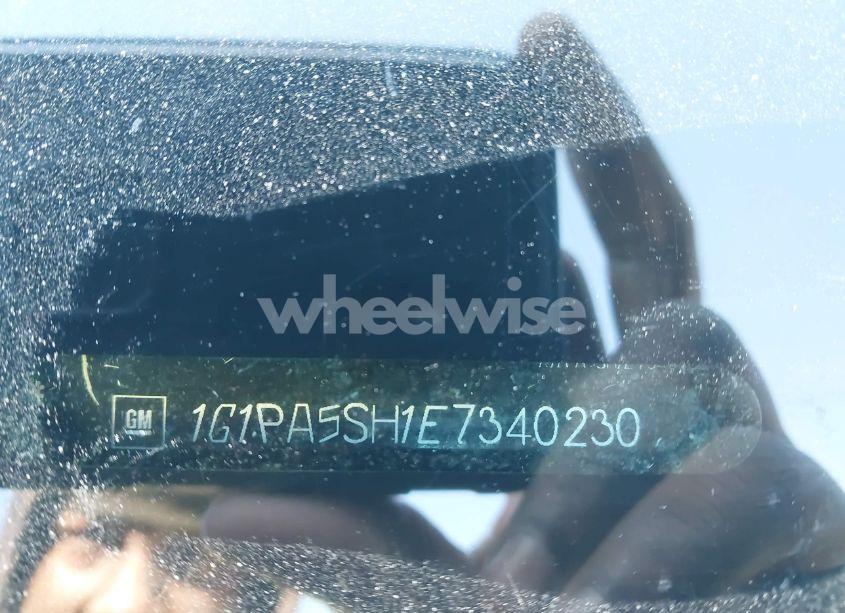 Photo 9 of 2014 Chevrolet Cruze LS AUTO (VIN 1G1PA5SH1E7340230)