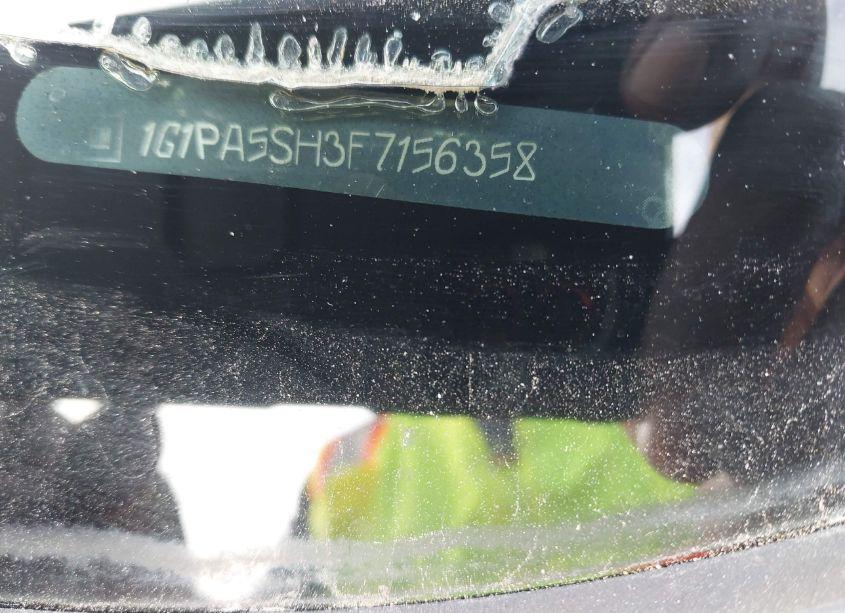 Photo 9 of 2015 Chevrolet Cruze LS AUTO (VIN 1G1PA5SH3F7156358)