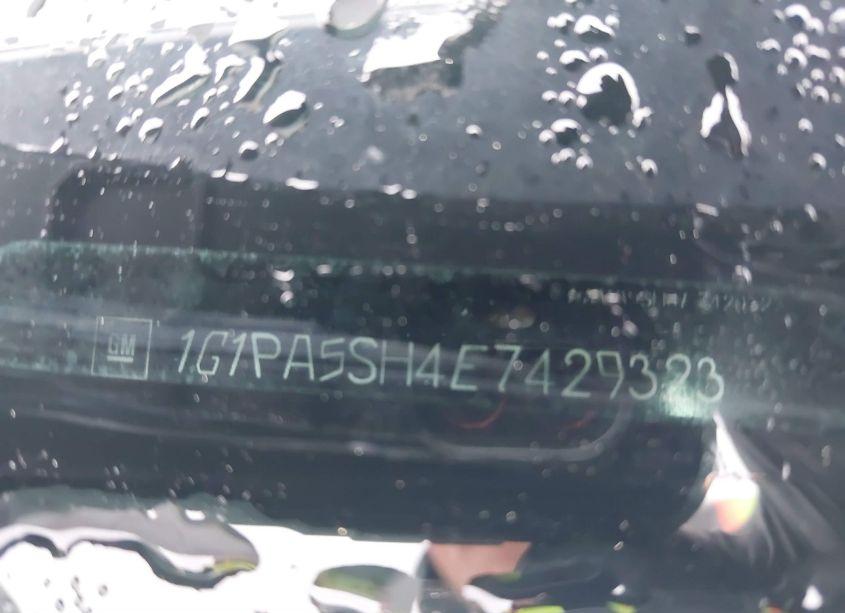 Photo 9 of 2014 Chevrolet Cruze LS AUTO (VIN 1G1PA5SH4E7429323)