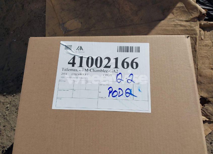 Photo 12 of 2014 Chevrolet Cruze LS AUTO (VIN 1G1PA5SH5E7106625)