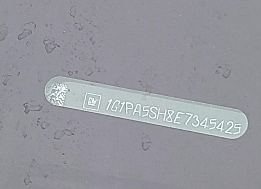 Photo 9 of 2014 Chevrolet Cruze LS AUTO (VIN 1G1PA5SH8E7345425)