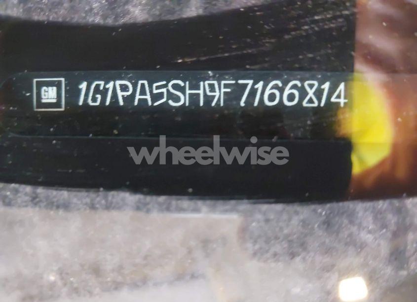 Photo 9 of 2015 Chevrolet Cruze LS AUTO (VIN 1G1PA5SH9F7166814)