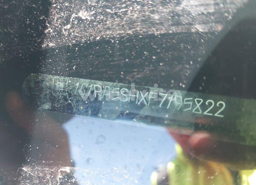 Photo 9 of 2015 Chevrolet Cruze LS AUTO (VIN 1G1PA5SHXF7195822)