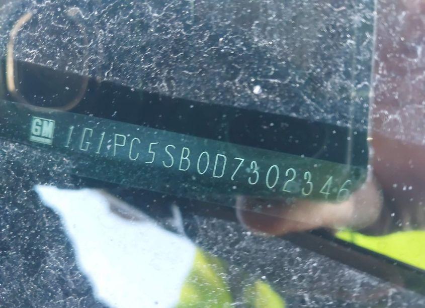 Photo 9 of 2013 Chevrolet Cruze 1LT AUTO (VIN 1G1PC5SB0D7302346)