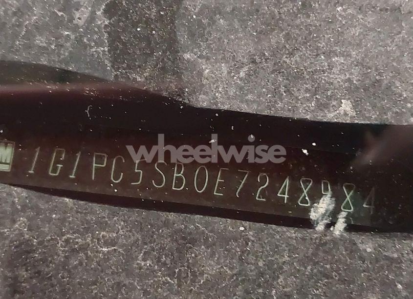 Photo 9 of 2014 Chevrolet Cruze 1LT AUTO (VIN 1G1PC5SB0E7248984)