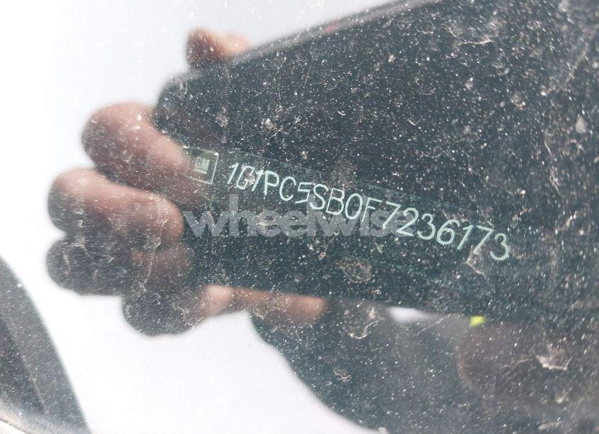 Photo 9 of 2015 Chevrolet Cruze 1LT AUTO (VIN 1G1PC5SB0F7236173)