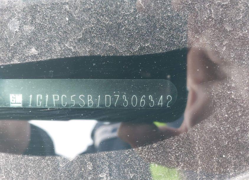 Photo 9 of 2013 Chevrolet Cruze 1LT AUTO (VIN 1G1PC5SB1D7306342)