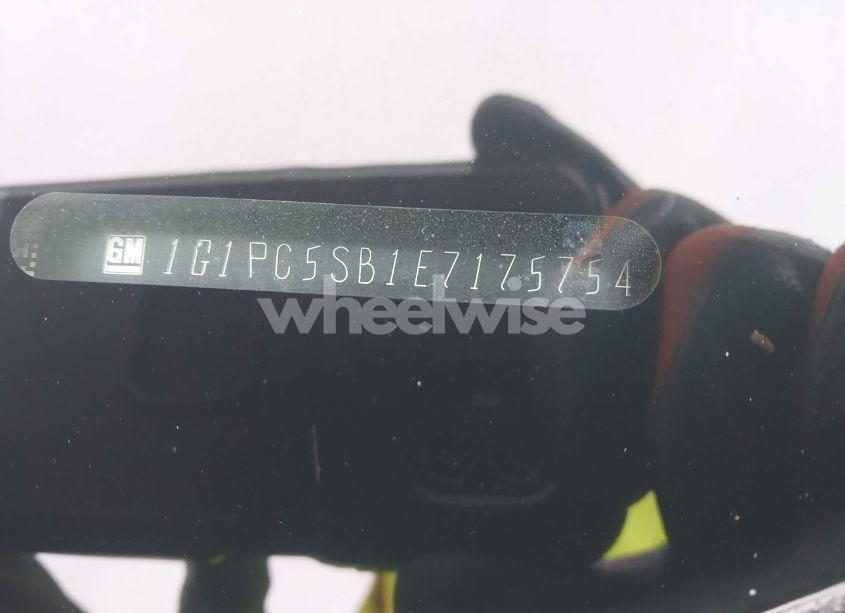 Photo 9 of 2014 Chevrolet Cruze 1LT AUTO (VIN 1G1PC5SB1E7175754)