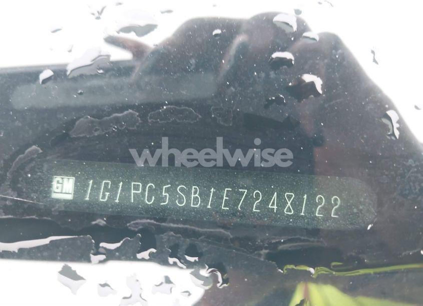 Photo 9 of 2014 Chevrolet Cruze 1LT AUTO (VIN 1G1PC5SB1E7248122)