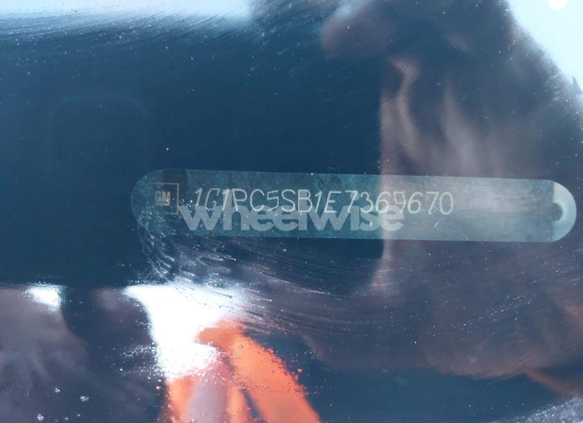 Photo 9 of 2014 Chevrolet Cruze 1LT AUTO (VIN 1G1PC5SB1E7369670)