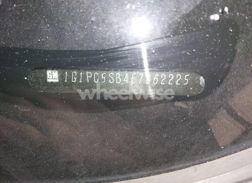 Photo 9 of 2014 Chevrolet Cruze 1LT AUTO (VIN 1G1PC5SB4E7262225)