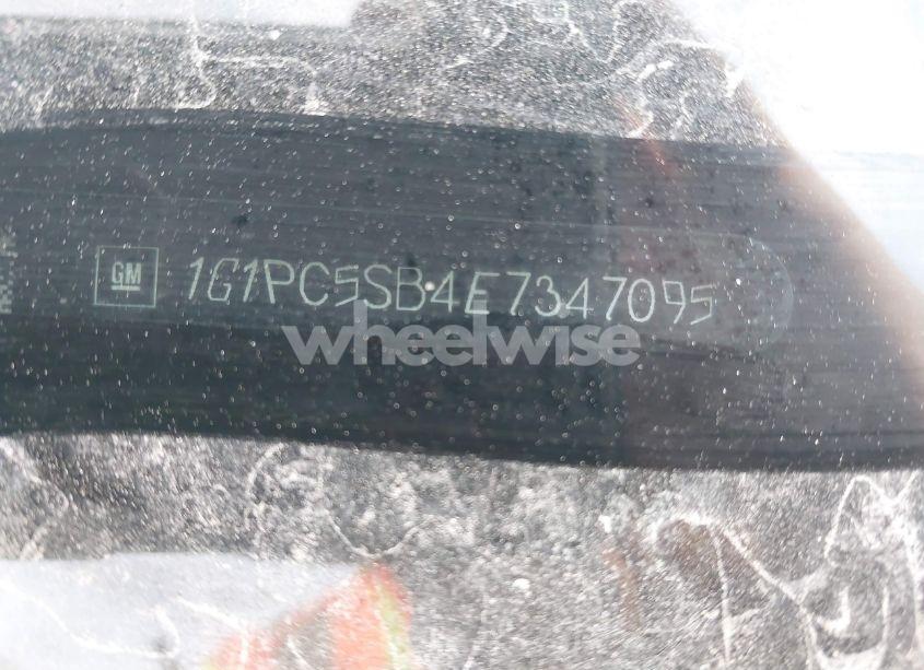 Photo 9 of 2014 Chevrolet Cruze 1LT AUTO (VIN 1G1PC5SB4E7347095)