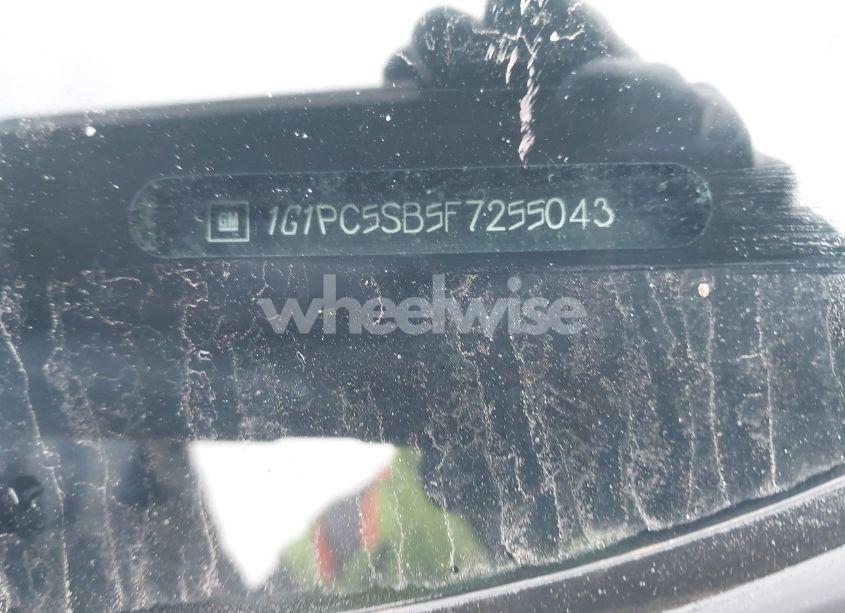 Photo 9 of 2015 Chevrolet Cruze 1LT AUTO (VIN 1G1PC5SB5F7255043)