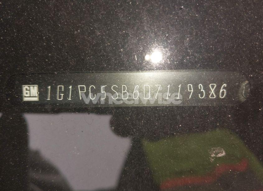 Photo 12 of 2013 Chevrolet Cruze 1LT AUTO (VIN 1G1PC5SB6D7119386)