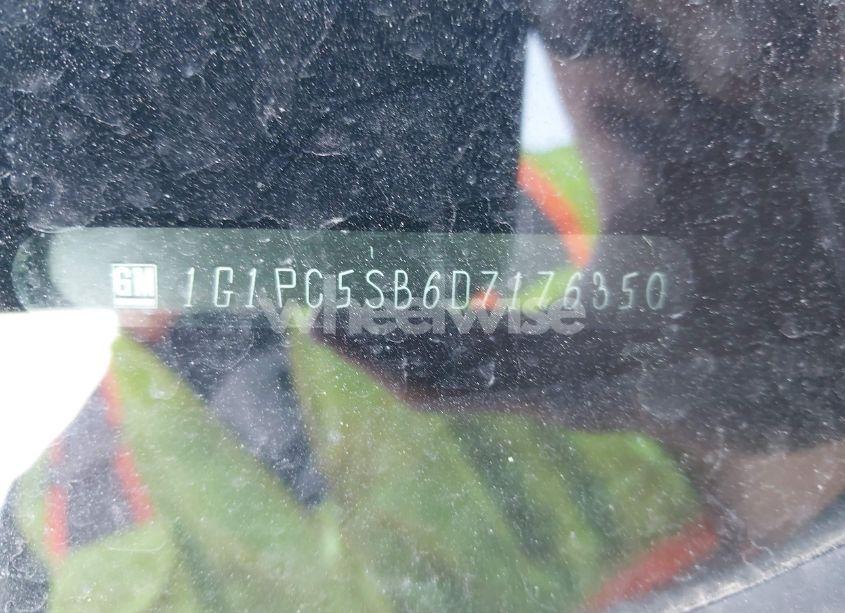 Photo 9 of 2013 Chevrolet Cruze 1LT AUTO (VIN 1G1PC5SB6D7176350)